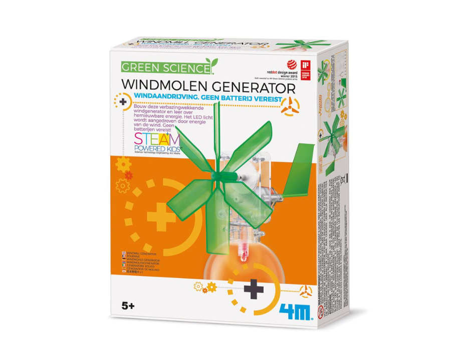 4m kidzlabs green science - doe-het-zelf windmolen