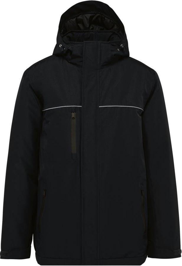 Unisex performance parka zwart l