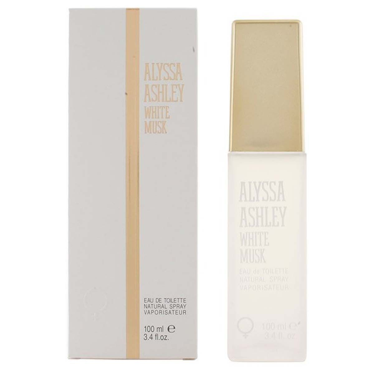 Alyssa ashley eau de toilette spray white musk 100ml unisex