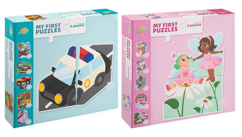 Toy universe my first puzzle 6-in-1 vormenpuzzel