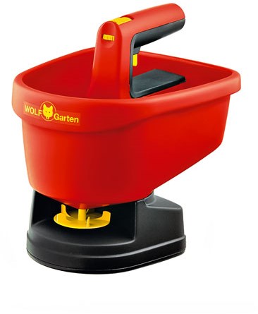 Wolf-garten we-b universele handstrooier strooiapparatuur (rood geel)