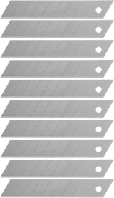 Wolfcraft afbreekmessen | 18mm | 8 segmenten | 10 stuks - 4303000 - afbeelding 1