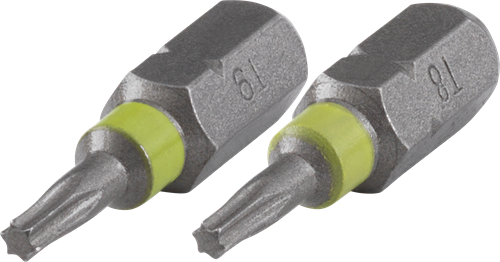 Wolfcraft bit-set | torx® | t8 9 | 2-delig | 1 set - 2495000
