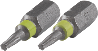 Wolfcraft bit-set | torx® | t8 9 | 2-delig | 1 set - 2495000