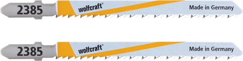 Wolfcraft decoupeerzaagblad | bim | l=100mm | t-schaft | 2 stuks - 2385000