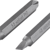 Wolfcraft dubbelbits | solid | ph sleuf | l65mm | 2 stuks - 2407000