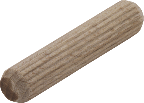 Wolfcraft gegroefde houten deuvels | buche | ø8 x 40mm | 150 stuks - 2907000