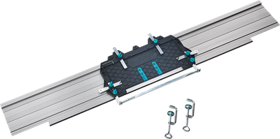 Wolfcraft - geleiderail universeel voor cirkelzaag 1450mm - zaaggeleider- fks 145 geleidingssysteem voor invalzaag - 6913000