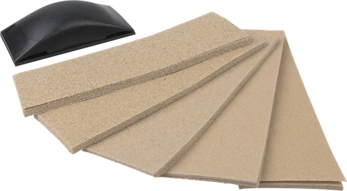 Wolfcraft hand schuurset | 51-delig | 1 set - 2898000