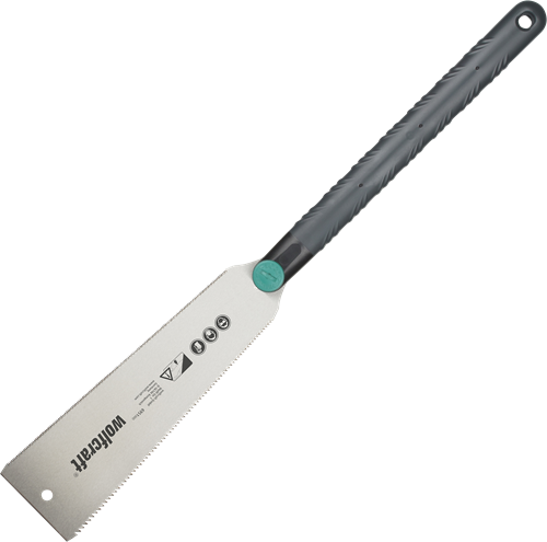 Wolfcraft - japanse zaag 240 mm - ryoba - 6951000