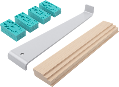 Wolfcraft legset | voor laminaat | 22-delig | 1 set - 6931000