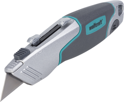 Wolfcraft professioneel mes | met twee lemmeten | 1 stuk - 4200000
