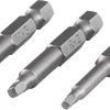 Wolfcraft schroefbits | squareplus | 50 mm | no. 1, 2, 3 | 3-delig - 1266000