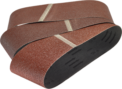 Wolfcraft schuurbanden | k40, 80, 120 | 75 x 533mm | 5 stuks - 8417000