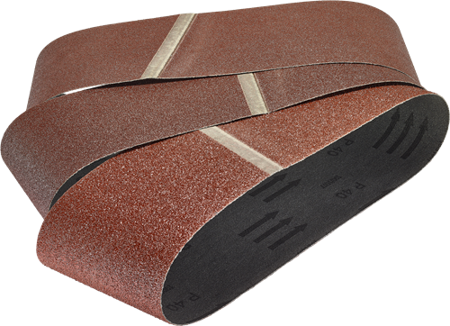 Wolfcraft schuurbanden | k40, 80, 120 | 75 x 533mm | 5 stuks - 8417000
