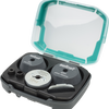 Wolfcraft set hulpstukken | voor het vergroten van gaten | 3-delig | 1 set - 5953000