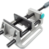 Wolfcraft - universele bankschroef - 100 mm - machineklem - 3410000