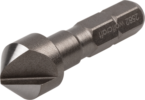 Wolfcraft - conische verzinkboor ø 10 mm - zeskantschacht - hex - 2582000