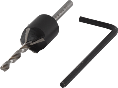 Wolfcraft voorboor | met verzinkboor | ø3,2-12mm | 1 stuk - 2498000