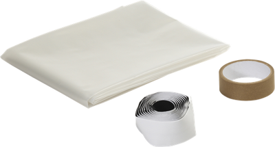 Wolfcraft vuilwerende deur | 1250mm | 3-delig | 1 set - 4005000