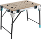 Wolfcraft - master work 1600 - werkbank - werktafel inklapbaar - machinetafel opvouwbaar - de mobiele werkbank - 6909000 - 10 jaar garantie
