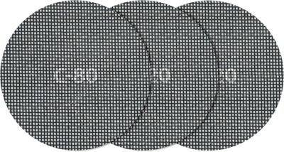 Wolfcraft zelfklevend stramien | silic.carbid | ø125mm | 5 stuks - 8464000