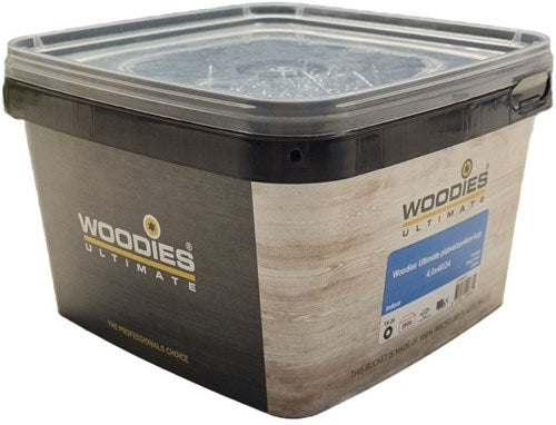 Woodies schroeven woodies ultimate emmer 5,0x100 60 vk t25 verzinkt | 350 stuks - 61999056