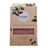 Wow kersenpitkussen 20x30cm rood-wit