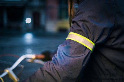 Wowow reflectie band been arm 3m fluo