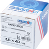 Schmid schrauben rapid2000 tx-schroef 3,5x40 300 vz - wskk8003540