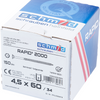 Schmid schrauben rapid2000 tx-schroef 4,5x60 150 vz - wskk8004560