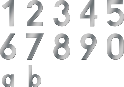 Metafranc huisnummer 5 a2 120mm - wu0424047