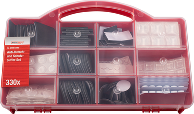Werkzeyt assortiment vilt+doppen 330-delig w - wu0647060
