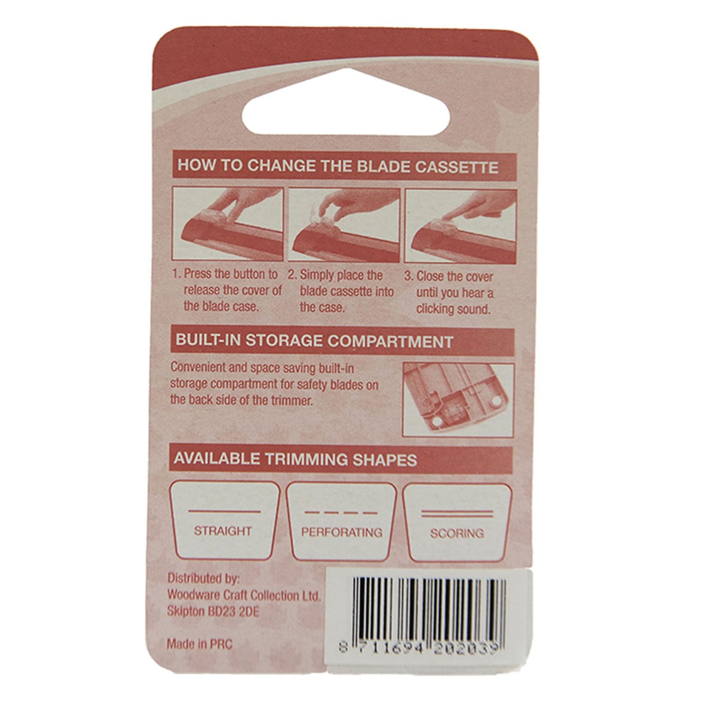 Woodware • scoring replacement blade for mini trimmer t400
