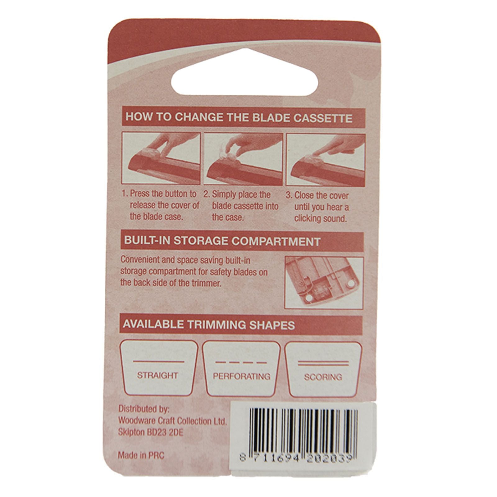 Woodware • scoring replacement blade for mini trimmer t400