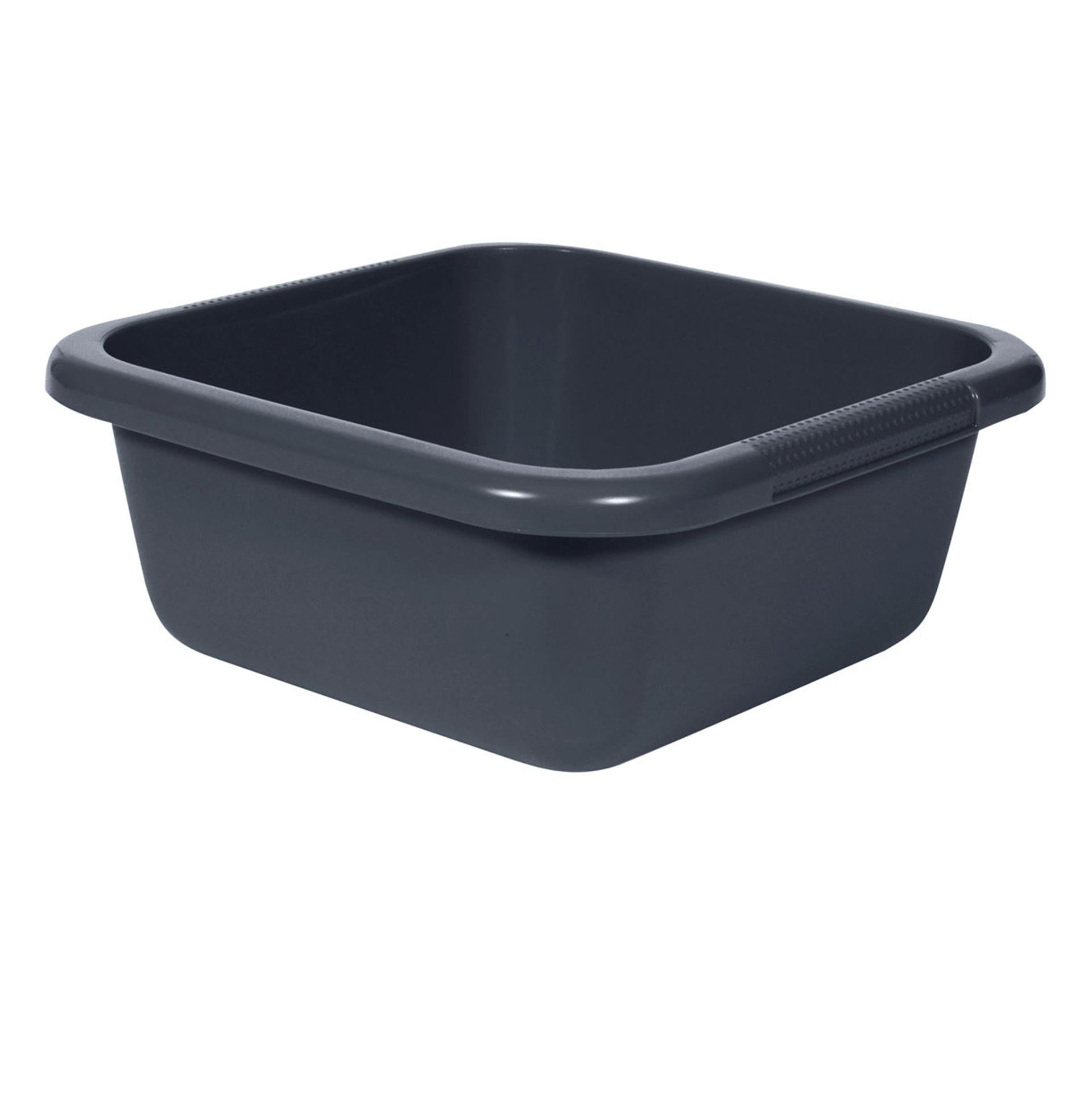 Curver afwasteil vierkant 6 liter antraciet 29x29x12cm