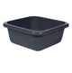 Curver afwasteil vierkant 10 liter antraciet 35x35x12cm