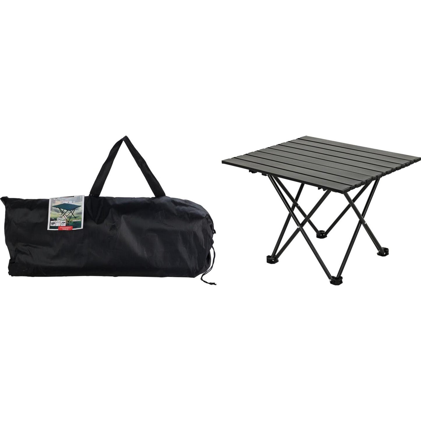 Redcliffs campingtafel metaal zwart 56x40x46cm
