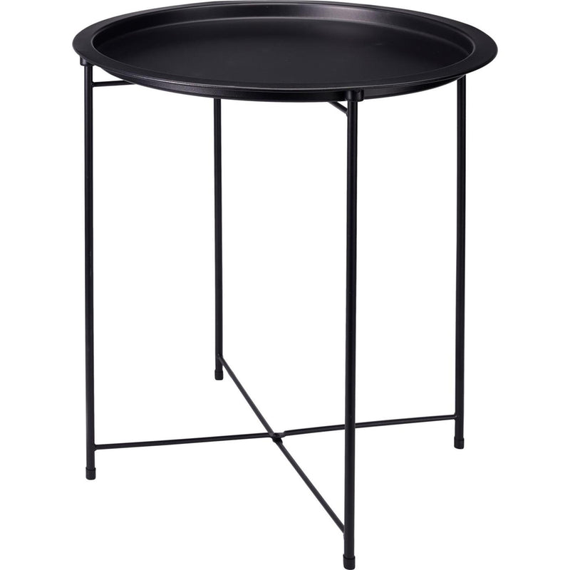 Home styling bijzettafel zwart ø47xh50cm