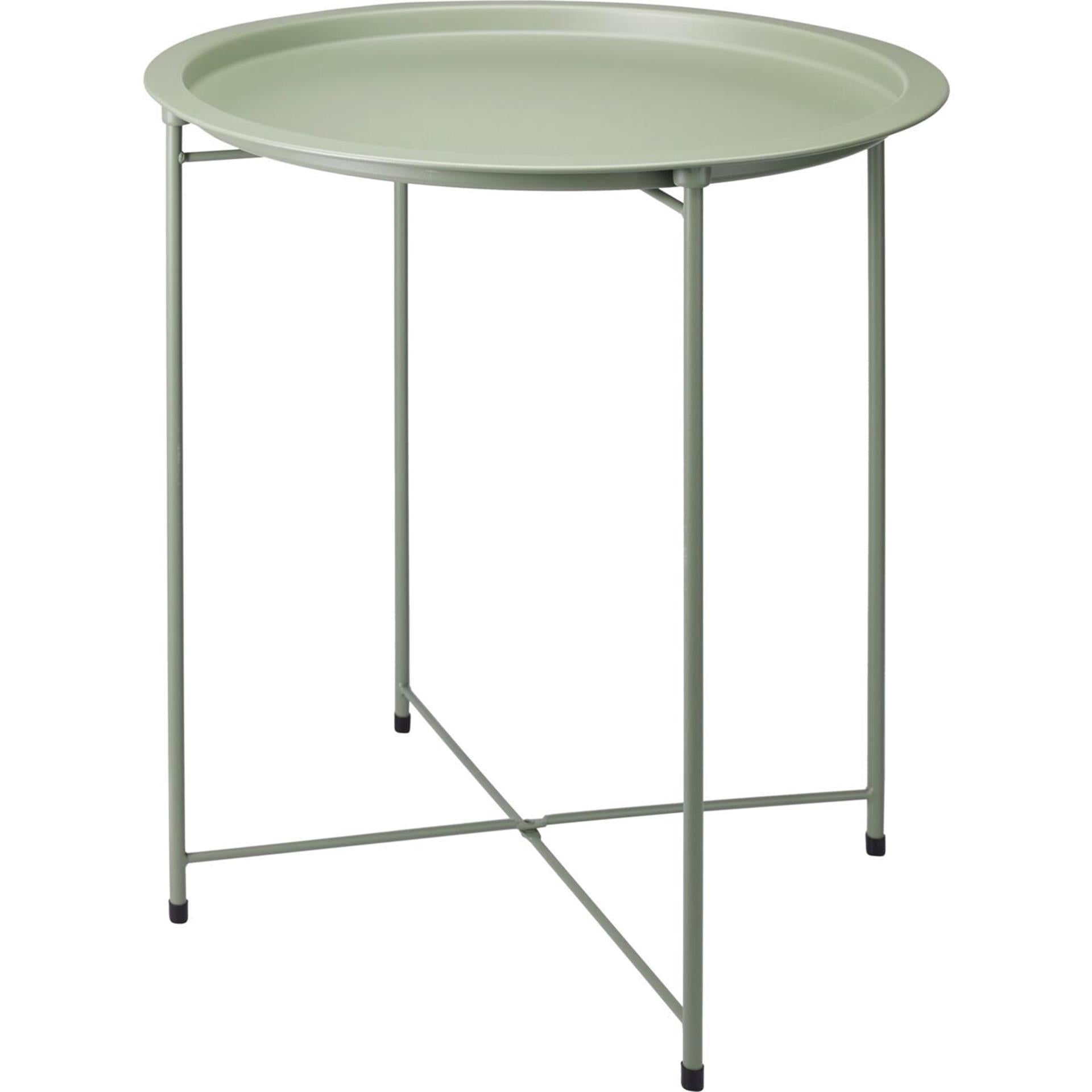 Home styling bijzettafel groen ã¸47xh50cm