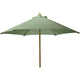 Pro garden parasol 220cm groen