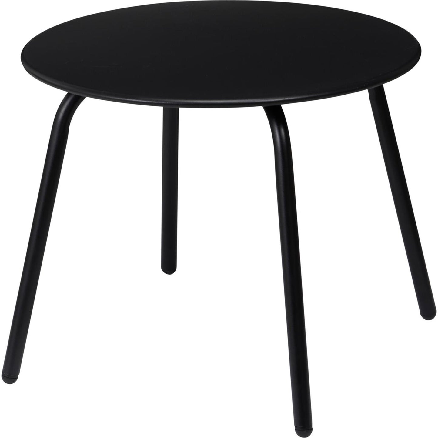 Home styling tafel zwart ã¸50xh40 cm rond