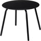 Home styling tafel zwart ã¸50xh40 cm rond