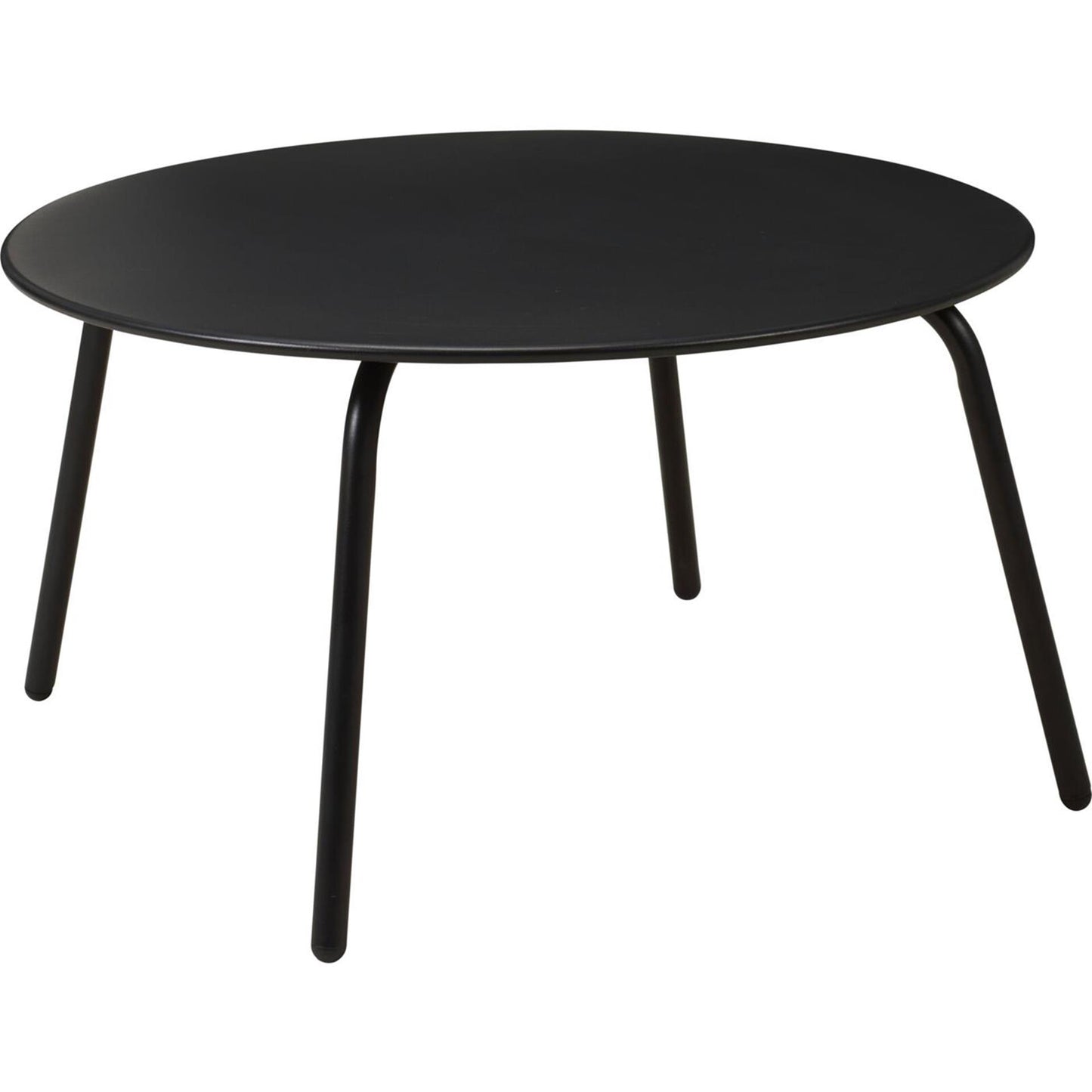 Home styling tafel zwart ã¸70xh40cm rond