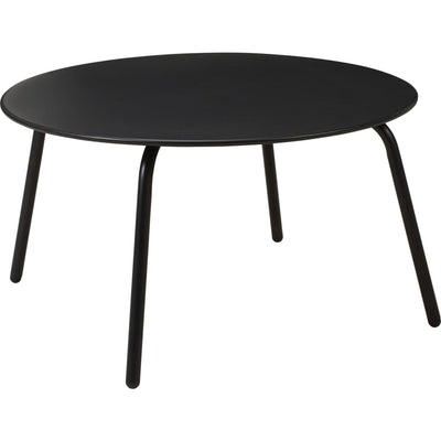 Home styling tafel zwart ã¸70xh40cm rond