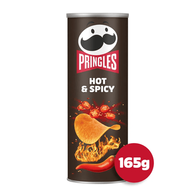 Pringles hot spicy (19x 165gr)