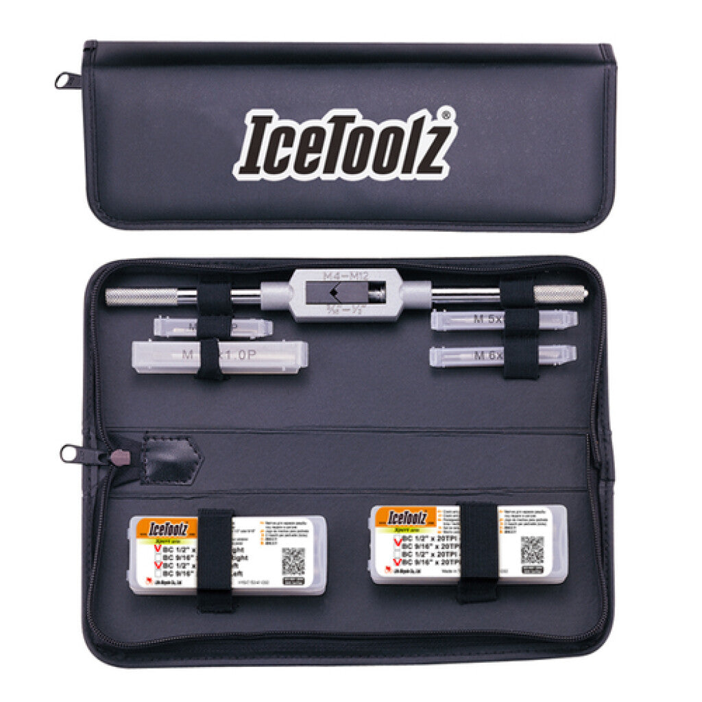 Tapset met wringijzer IceToolz Xpert E158