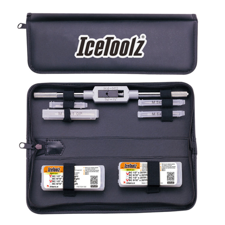 Tapset met wringijzer IceToolz Xpert E158