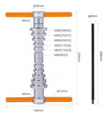 Icetoolz xpert naaflagerinstallatie in koffer, e296 - afbeelding 2