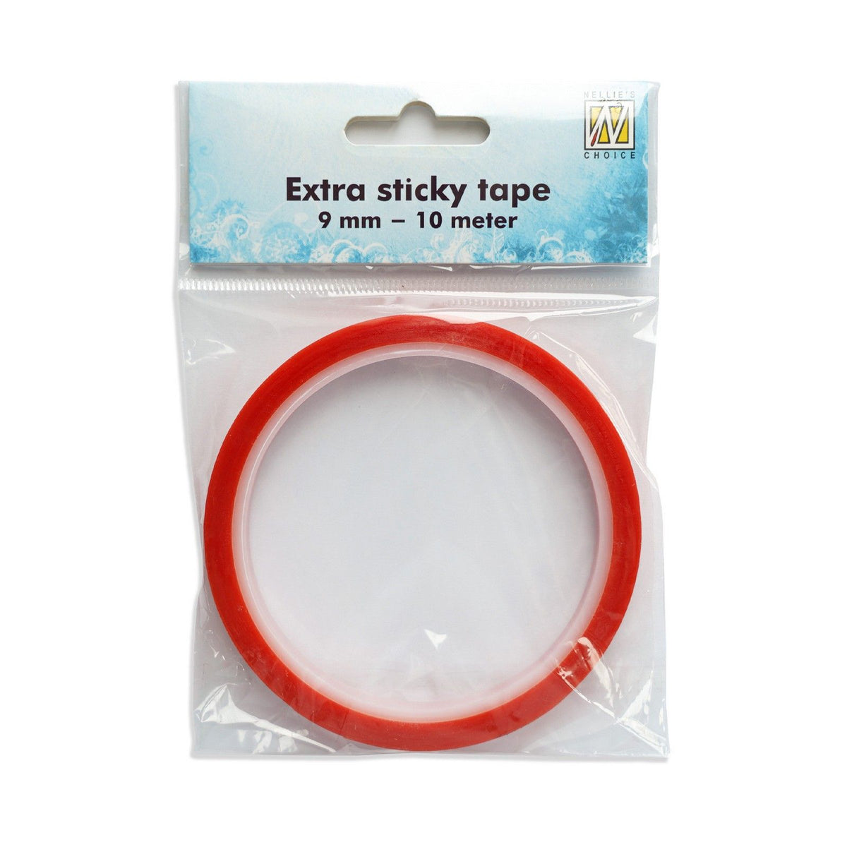 Nellie's choice • extra sticky tape 9mm x 10 mtr. ø75mm cones